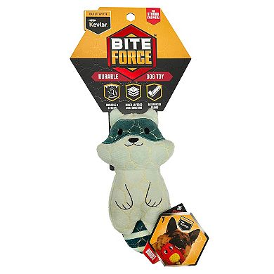 Bite Force Plush Raccoon Dog Toy