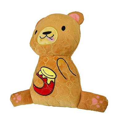 Bite Force Durable Plush Bear Dog Toy