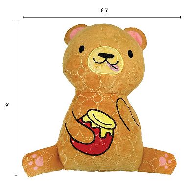 Bite Force Durable Plush Bear Dog Toy