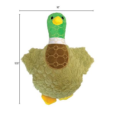 Bite Force Durable Plush Mallard Dog Toy