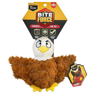 Bite Force Durable Plush Eagle Dog Toy