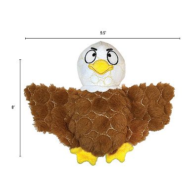 Bite Force Durable Plush Eagle Dog Toy