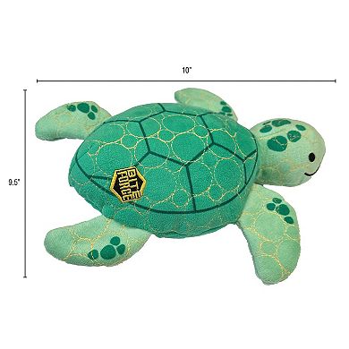 Bite Force Durable Plush Turtle Dog Toy