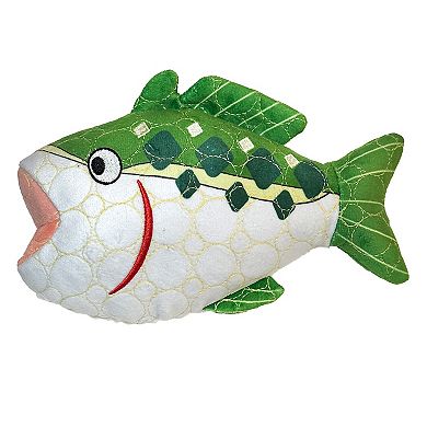 Bite Force Durable Plush Bass Dog Toy