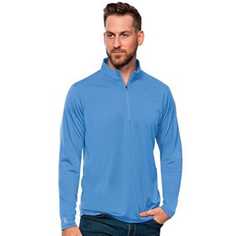 Men's Antigua Blank Tribute Quarter Zip Pullover