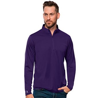 Men's Antigua Blank Tribute Quarter Zip Pullover