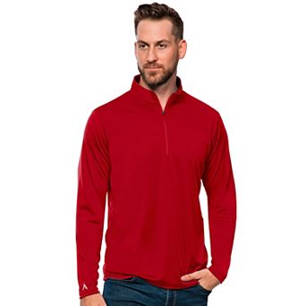 Men's Antigua Blank Tribute Quarter Zip Pullover