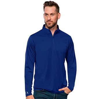 Men's Antigua Blank Tribute Quarter Zip Pullover