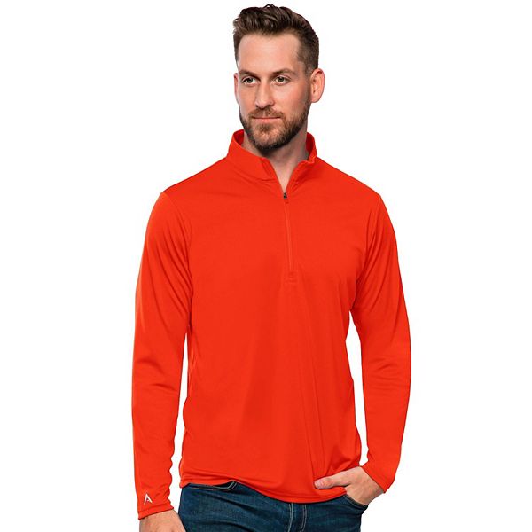 Men's Antigua Blank Tribute Quarter Zip Pullover