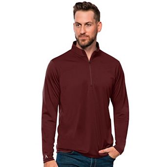 Men's Antigua Blank Tribute Quarter Zip Pullover