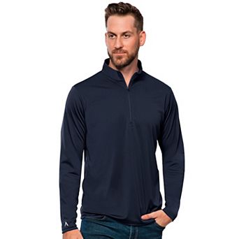 Men's Antigua Blank Tribute Quarter Zip Pullover