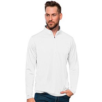 Men's Antigua Blank Tribute Quarter Zip Pullover