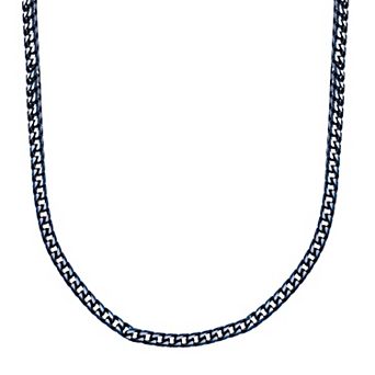 Men's LYNX Ion-Plated Stainless Steel Foxtail Chain Necklace