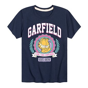 Boys 8-20 Garfield "I Came I Saw I Complained" Graphic Tee