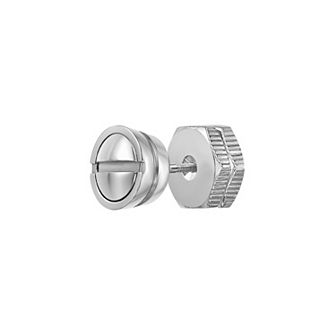 LYNX Men's Stainless Steel Screw Head Stud - Single Earring