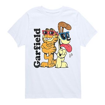 Boys 8-20 Garfield And Opie Sunglasses Graphic Tee