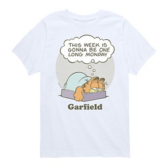 Boys 8-20 Garfield Week Long Monday Graphic Tee