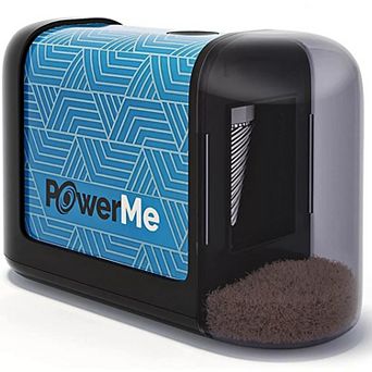 POWERME Electric Pencil Sharpener - Battery Powered For Colored Pencils, Ideal For No. 2