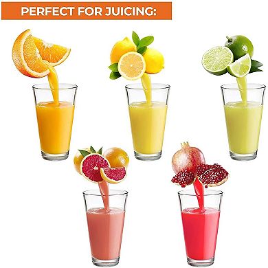 Zulay Kitchen Professional Citrus Juicer - Premium Manual Citrus Press and Orange Squeezer