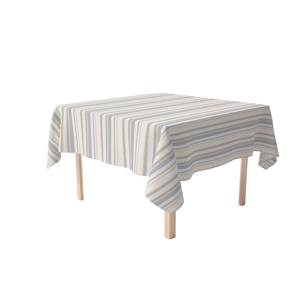 Square Tablecloth, 100% Cotton, 60x60