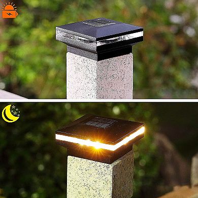 Maggift Solar Pathway Lights: Medium Group, Led Outdoor Lighting