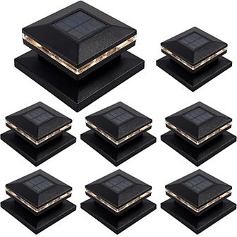 Maggift Solar Pathway Lights: Medium Group, Led Outdoor Lighting