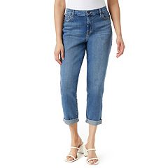 NYDJ women's blue medium wash mini boot cut jeans - 14wp