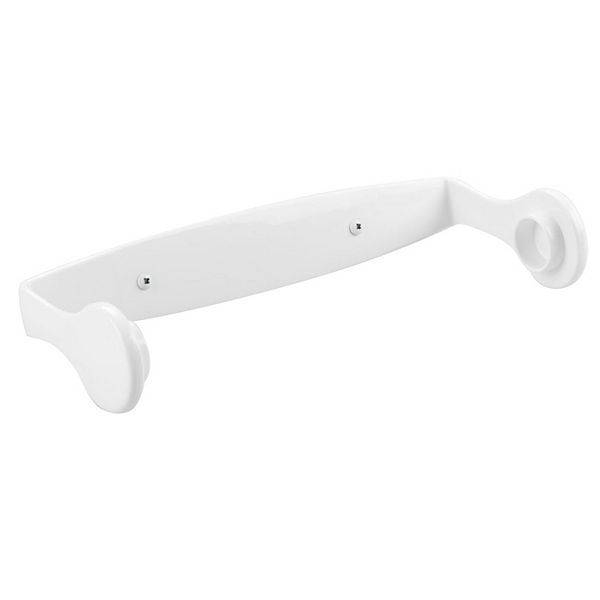 interDesign White Plastic Wall-mount Paper Towel Holder in the