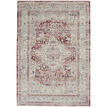 Nourison Vintage Kashan Medallion Vintage Indoor Rug
