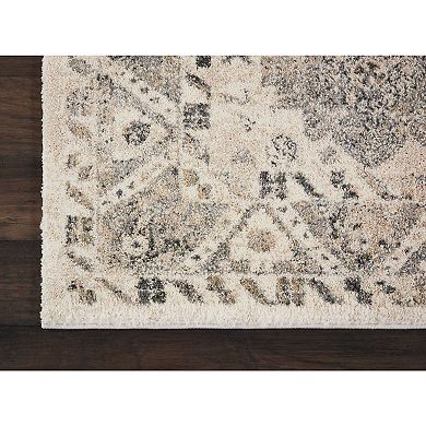 Nourison Fusion Boho Medallion Indoor Rug