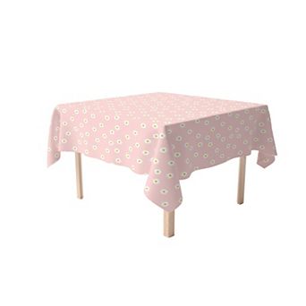 Square Tablecloth, 100% Cotton, 60x60", Daisy Designs