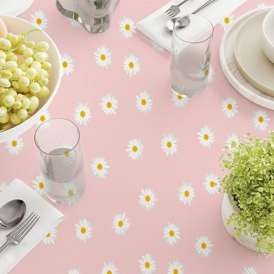 Square Tablecloth, 100% Cotton, 60x60", Daisy Designs