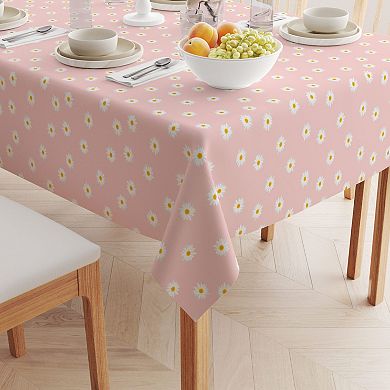 Square Tablecloth, 100% Cotton, 60x60", Daisy Designs