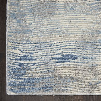 Nourison Solace Modern Abstract Indoor Area Rug