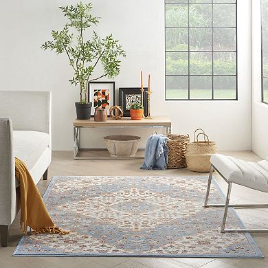 Nourison Elation Floral Transitional Indoor Rug