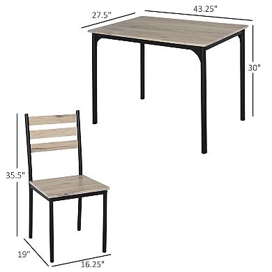 Multi-section Outside Or Inside Seating Bench With Tabletop Smooth Surface