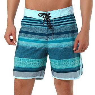 Men's Shorts Swim Shorts Drawstring Waist Summer Board Shorts