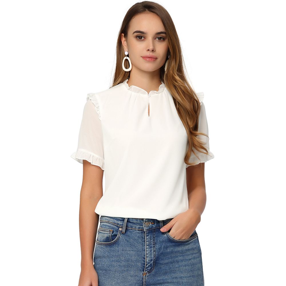 Ruffle Sleeve Top