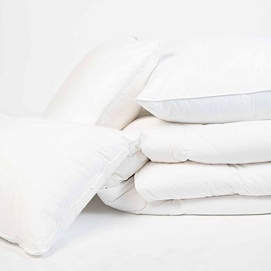 Euro Down Alternative White Bed Pillow Insert
