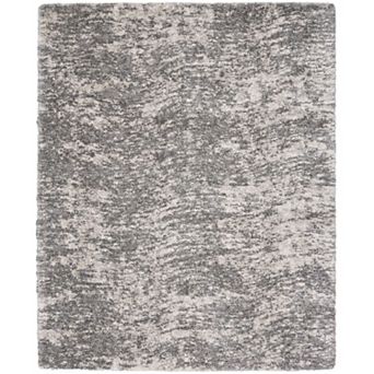 Nourison Luxurious Shag Abstract Plush Area Rug