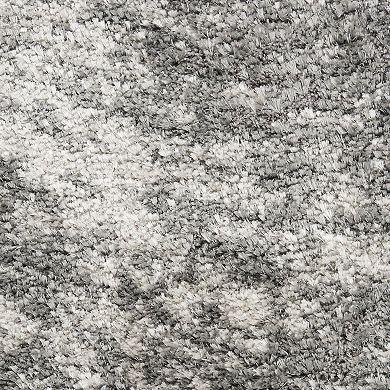 Nourison Luxurious Shag Abstract Plush Area Rug