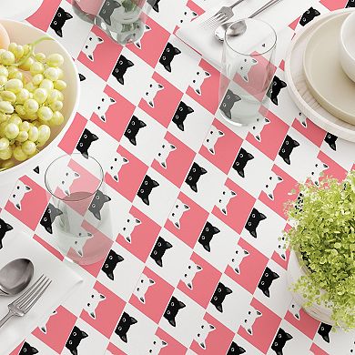 Square Tablecloth, 100% Cotton, 60x60
