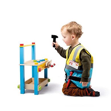Bigjigs Toys, Builders Dress Up (Without Helmet)