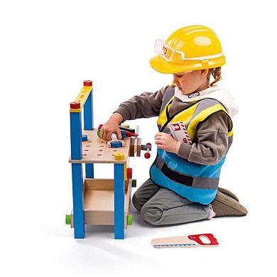 Bigjigs Toys, Builders Dress Up (Without Helmet)