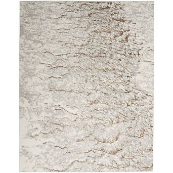 Nourison Glow Metallic Abstract Indoor Area Rug