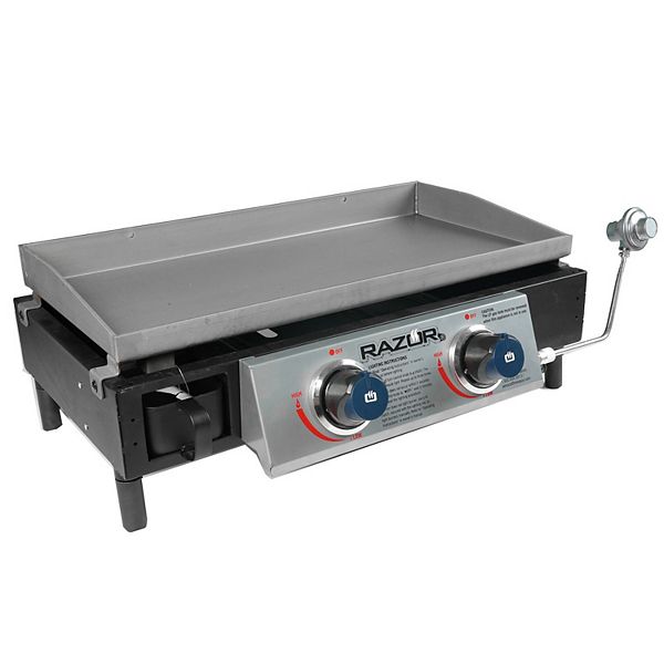 Razor Griddle GGT2130M 25 Inch Portable 2 Burner LP Propane Gas Grill