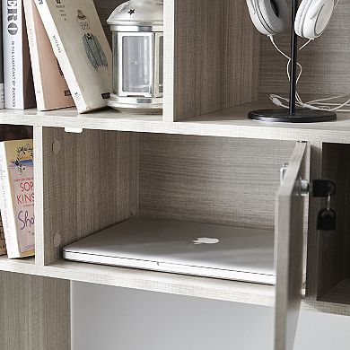 Yak About It® Locking Safe Desktop Bookshelf