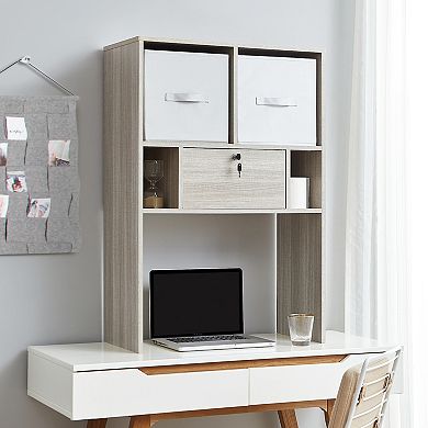 Yak About It® Locking Safe Desktop Bookshelf