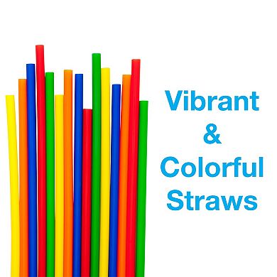 PicassoTiles 400 PC Straw Kit, Construction Building Set, STEM Learning Toy for Kids Ages 3+