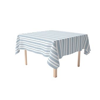 Square Tablecloth, 100% Cotton, 60x60", Country House Stripe